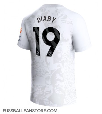 Aston Villa Moussa Diaby #19 Replik Auswärtstrikot 2023-24 Kurzarm